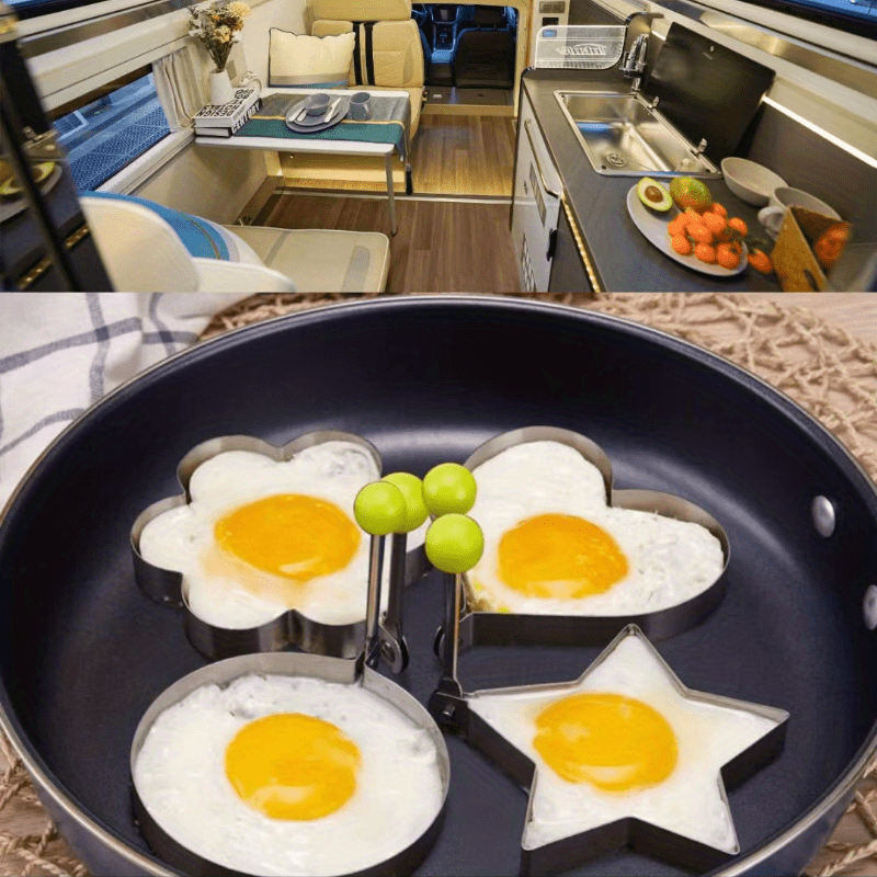 1/4pcs, Egg Ring Molds