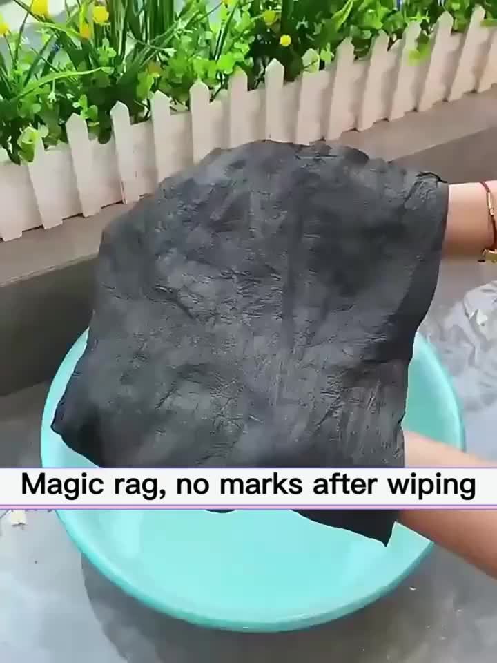 5pcs of Magic Cleaning Cloth to wipe the glass without leaving marks, no watermark to wipe the glass to wipe the mirror artifact