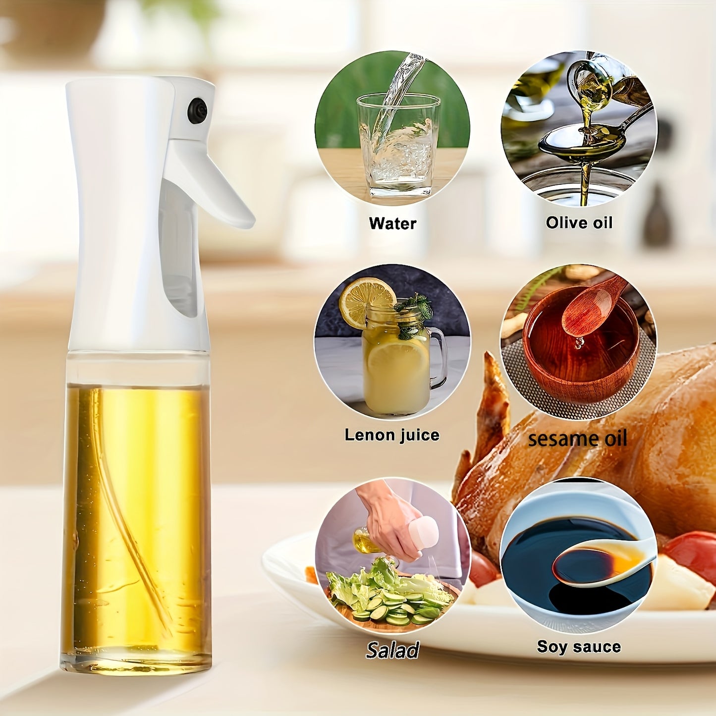 Cooking Oil Sprayer,200ML/300Ml