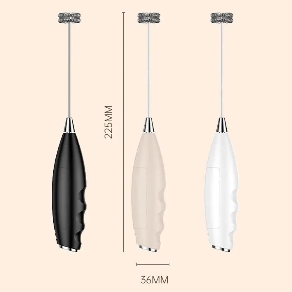 Mi Milk Frother Handheld Foam Maker For Latte Mini Whisk Coffee Cappuccino Frappe Matcha Hot Chocolate Egg Beater Electric Mixer