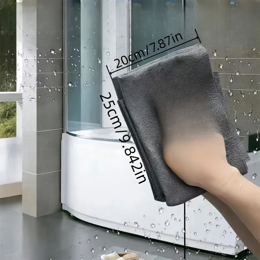 5pcs of Magic Cleaning Cloth to wipe the glass without leaving marks, no watermark to wipe the glass to wipe the mirror artifact
