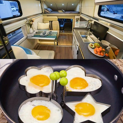 1/4pcs, Egg Ring Molds