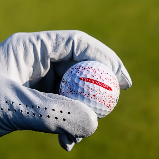 CALLAWAY Supersoft 360 Red Golf Balls - Extra Soft, Long-Burning, High-Performance