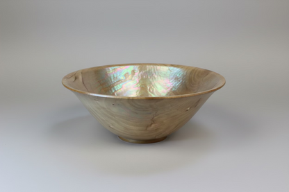 1" Hand-Turned Sycamore Bowl – Premium Wooden Serving & Display Bowl
