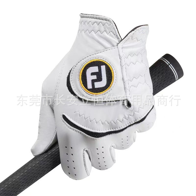 Footjoy StaSof Golf Men's Gloves Full Leather Genuine Leather Grip Good Lambskin