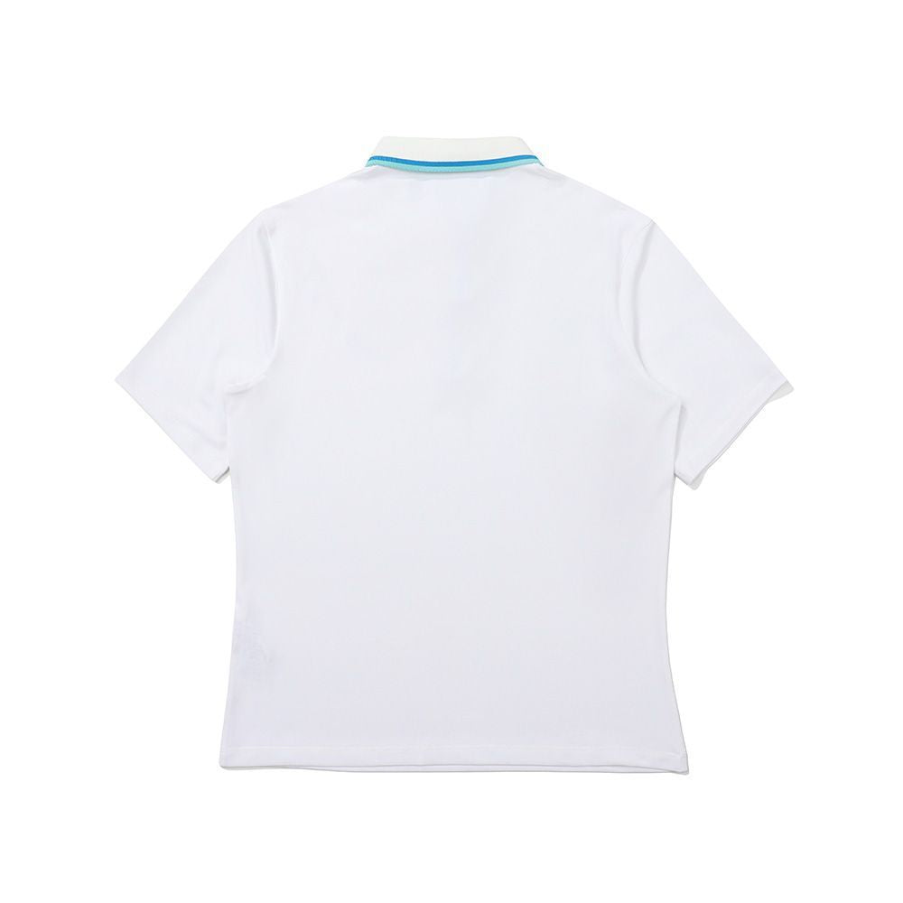 MALBON Golf Women's Short Sleeve T-Shirt Golf Outdoor Sports Lightweight, Breathable, Slim Fashion