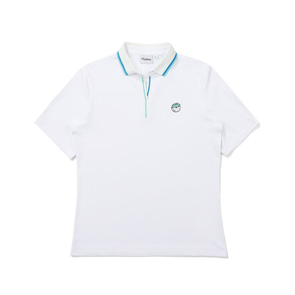 MALBON Golf Women's Short Sleeve T-Shirt Golf Outdoor Sports Lightweight, Breathable, Slim Fashion