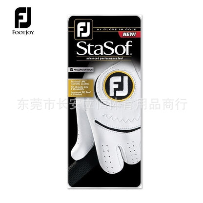 Footjoy StaSof Golf Men's Gloves Full Leather Genuine Leather Grip Good Lambskin