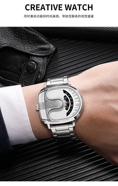 Men's Quartz Unique Design Watch