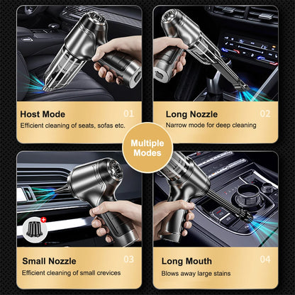 Car Vacuum Cleaner 95000PA Wireless Portable Vacuum Cleaner For Car Home Strong Suction Handheld 2 in 1 Vacuum Cleaner Blower