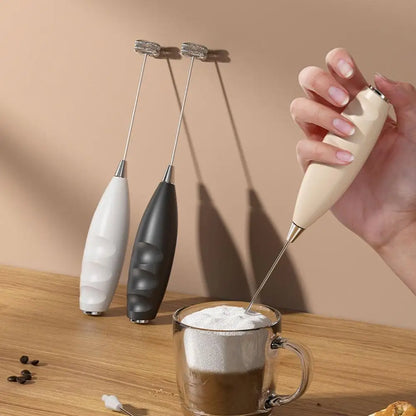Mi Milk Frother Handheld Foam Maker For Latte Mini Whisk Coffee Cappuccino Frappe Matcha Hot Chocolate Egg Beater Electric Mixer