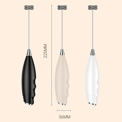 Mi Milk Frother Handheld Foam Maker For Latte Mini Whisk Coffee Cappuccino Frappe Matcha Hot Chocolate Egg Beater Electric Mixer