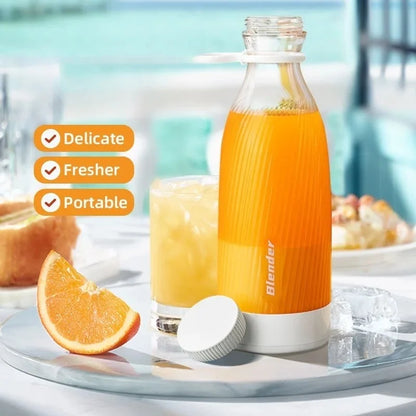 Portable Electric Juicer Cup 6 Blades Blender Milkshake Machine USB Fruit Milk Mixing Tool Mini Fresh Juice Blender Sport Bottle