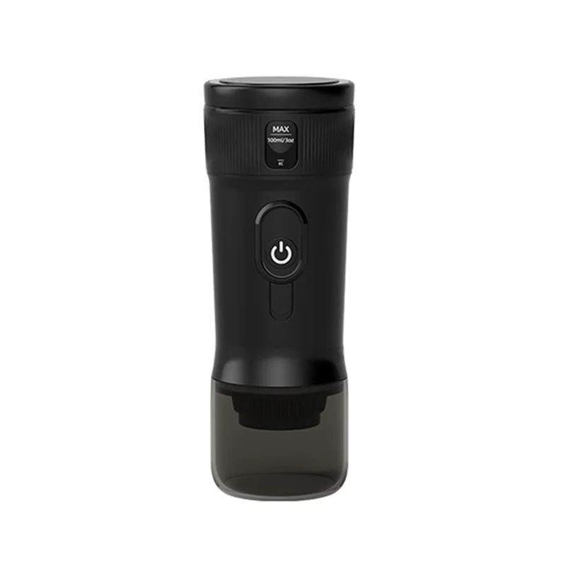 AFOURT-Car Coffee Espresso Maker Portable Coffee Maker 2 In 1 Small Travel Espresso Machine Heating Extraction For RV