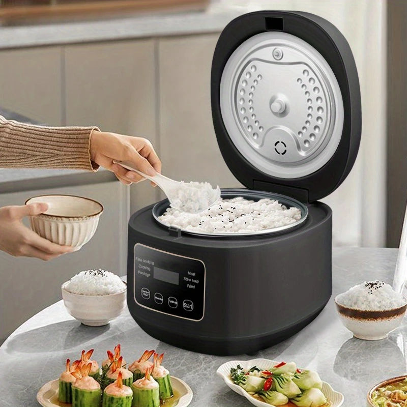 3L Electric Rice Cooker For Household 3-5 Persons Non-stick Pot 110V/220V Smart Rice Cooker with 24-Hour Reservation & Keep Warm