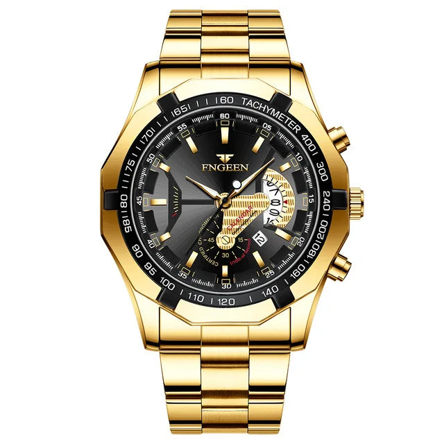 2024 Luxury Men's Watch  Quartz Sports Chronograph