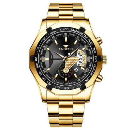 2024 Luxury Men's Watch  Quartz Sports Chronograph
