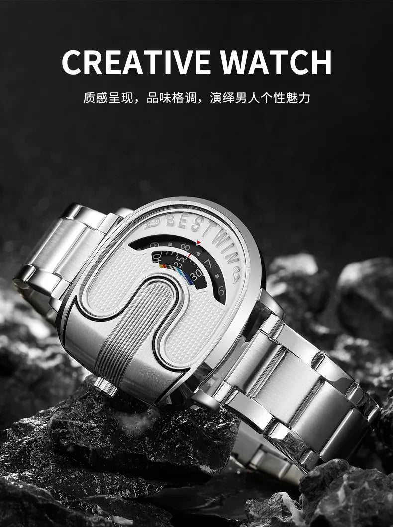Men's Quartz Unique Design Watch
