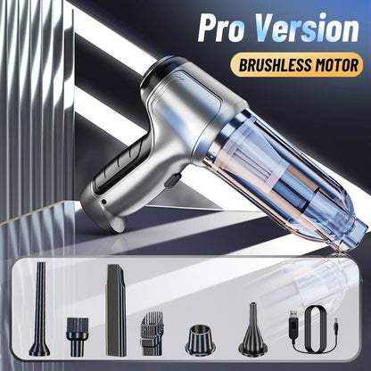 Car Vacuum Cleaner 95000PA Wireless Portable Vacuum Cleaner For Car Home Strong Suction Handheld 2 in 1 Vacuum Cleaner Blower