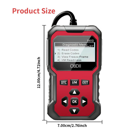 Car OBD Scanner Diagnostic Tool Code Reader