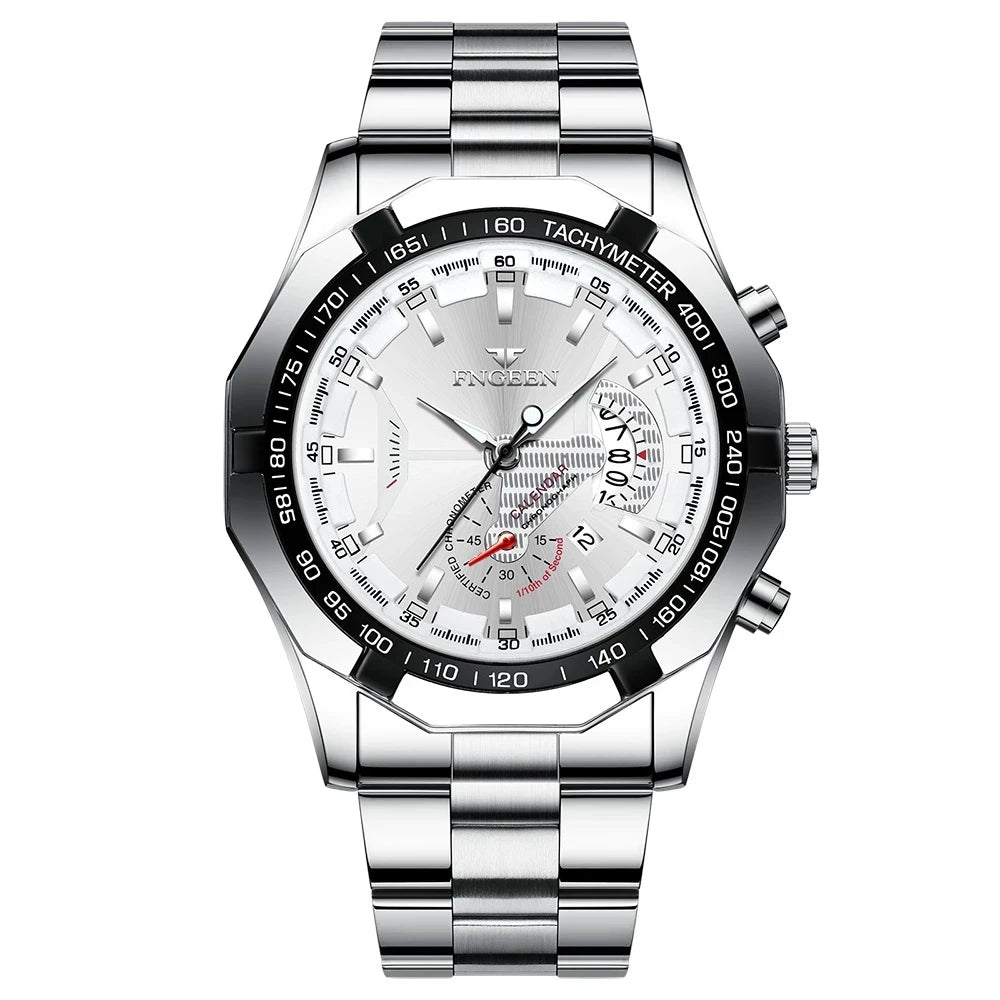 2024 Luxury Men's Watch  Quartz Sports Chronograph