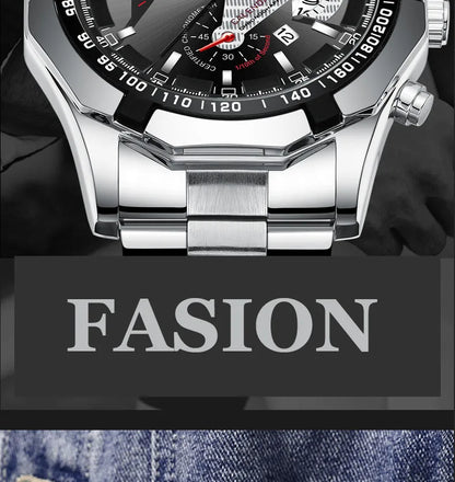 2024 Luxury Men's Watch  Quartz Sports Chronograph