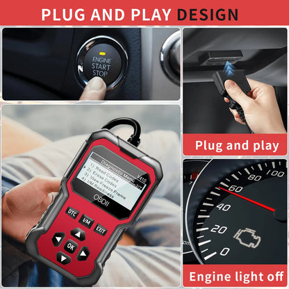 Car OBD Scanner Diagnostic Tool Code Reader