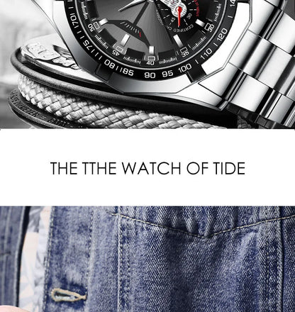 2024 Luxury Men's Watch  Quartz Sports Chronograph