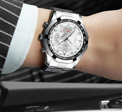 2024 Luxury Men's Watch  Quartz Sports Chronograph