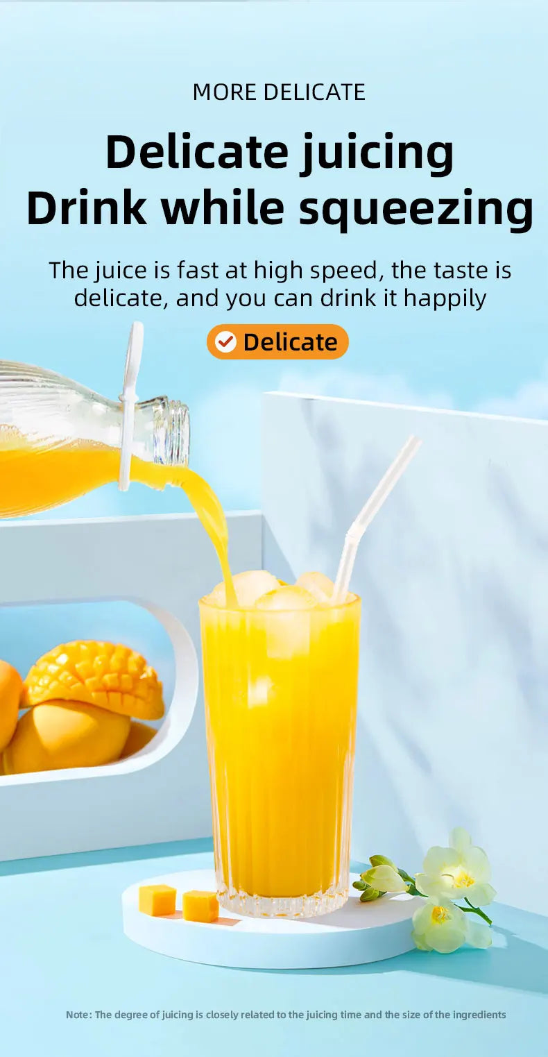 Portable Electric Juicer Cup 6 Blades Blender Milkshake Machine USB Fruit Milk Mixing Tool Mini Fresh Juice Blender Sport Bottle