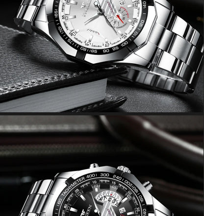 2024 Luxury Men's Watch  Quartz Sports Chronograph