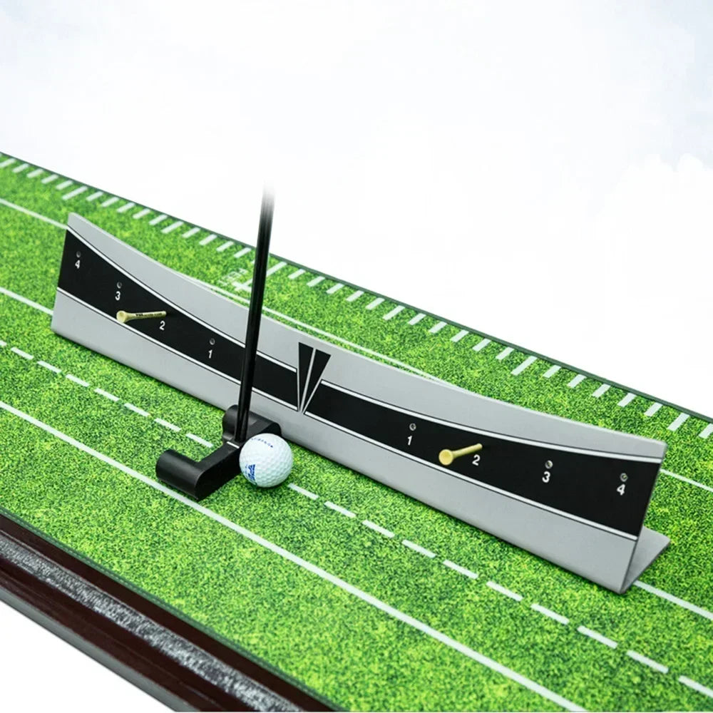 Golf Putting Track Rail Golf Training Aids Putting Practice Indoor/Outdoor Golf Putting Training Aid Golfer Arc