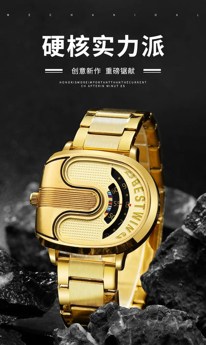 Men's Quartz Unique Design Watch