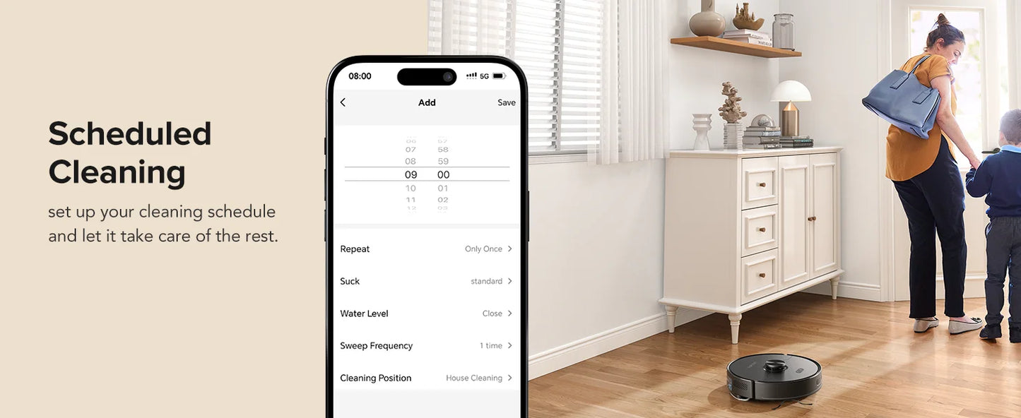 Robot Vacuum Cleaner - self charging