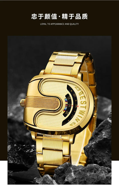 Men's Quartz Unique Design Watch