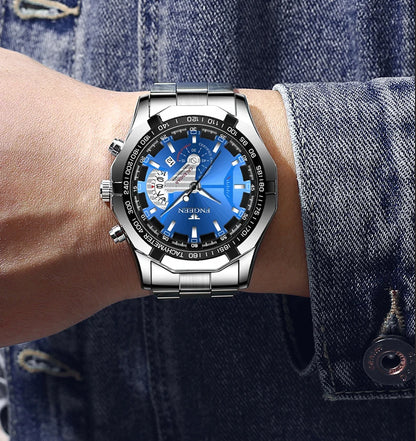 2024 Luxury Men's Watch  Quartz Sports Chronograph