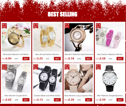 Luxury Women's Watches Simple Quartz Wristwatches Small Dial Watches Bracelet