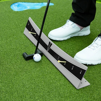 Golf Putting Track Rail Golf Training Aids Putting Practice Indoor/Outdoor Golf Putting Training Aid Golfer Arc