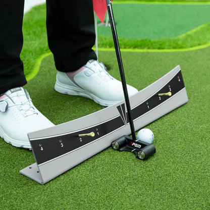 Golf Putting Track Rail Golf Training Aids Putting Practice Indoor/Outdoor Golf Putting Training Aid Golfer Arc