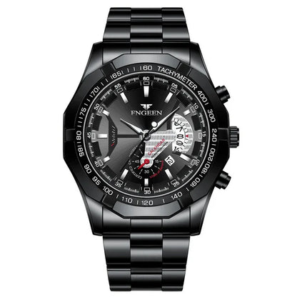2024 Luxury Men's Watch  Quartz Sports Chronograph