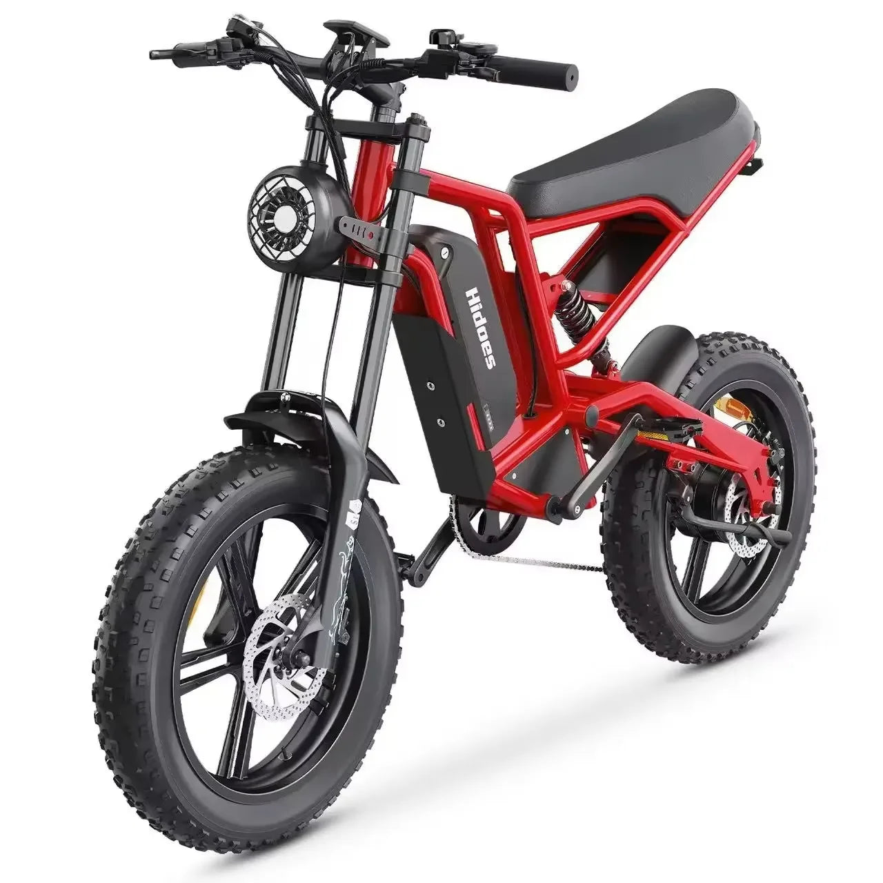 HD-B6  Electric Bike 1200W Powerful Motor 48V15.6AH Removable Battery Aldult Electric Bicycle 20*4.0 Fat Tire All Terrain E-bike