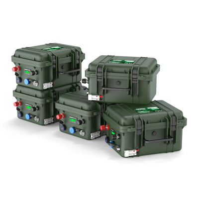 LiFePO4 12V 100AH 140AH 200AH Battery Pack 12.8V Lithium Battery 6000+ Cycles With Bluetooth