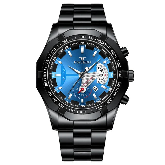2024 Luxury Men's Watch  Quartz Sports Chronograph