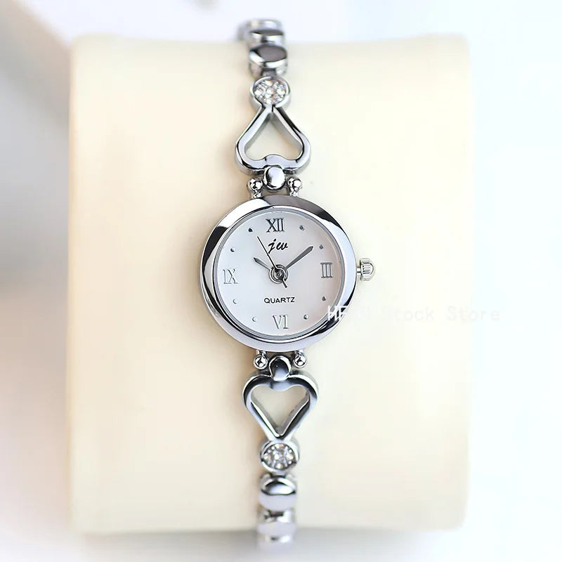 Luxury Women's Watches Simple Quartz Wristwatches Small Dial Watches Bracelet