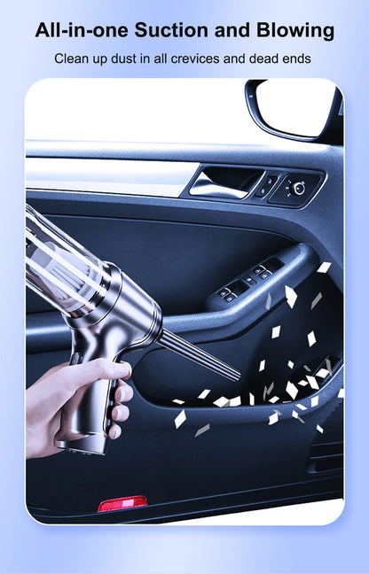 Car Vacuum Cleaner 95000PA Wireless Portable Vacuum Cleaner For Car Home Strong Suction Handheld 2 in 1 Vacuum Cleaner Blower