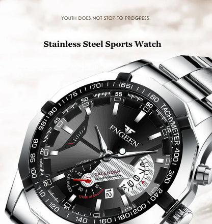 2024 Luxury Men's Watch  Quartz Sports Chronograph