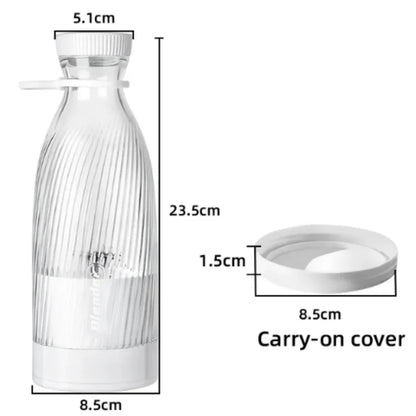 Portable Electric Juicer Cup 6 Blades Blender Milkshake Machine USB Fruit Milk Mixing Tool Mini Fresh Juice Blender Sport Bottle