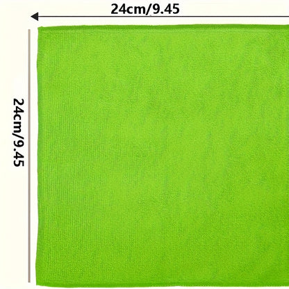 Microfiber Cleaning Cloth Pack - Multipurpose Towel for Home & Kitchen Use, Durable & Absorbent, Ideal for Living Room, Bedroom, Bathroom & Furniture, Effortlessly Removes Stains & Grease, Essential Cleaning Supplies Christma