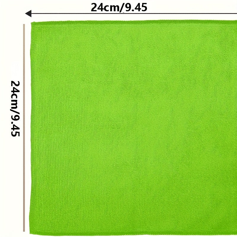 Microfiber Cleaning Cloth Pack - Multipurpose Towel for Home & Kitchen Use, Durable & Absorbent, Ideal for Living Room, Bedroom, Bathroom & Furniture, Effortlessly Removes Stains & Grease, Essential Cleaning Supplies Christma