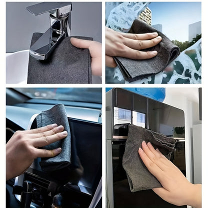 5pcs of Magic Cleaning Cloth to wipe the glass without leaving marks, no watermark to wipe the glass to wipe the mirror artifact